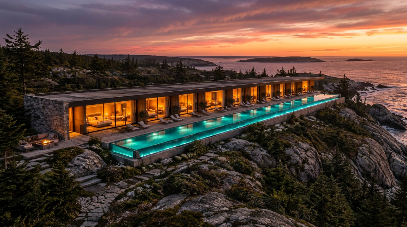 Sunset, conceptual rendering